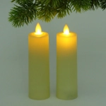 Сувенир с подсветкой «Свеча - Темная ночь» 3,8*12,5 см (набор 2 шт)