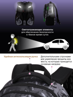 Ранец GROOC 15-029 + мешок + сумка-пенал