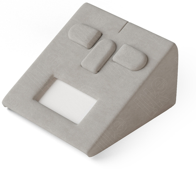 Вкладыш для планшета Альфа/стойка/для гарнитура/3 язычка/окошко для бирки/прорезь для нитки