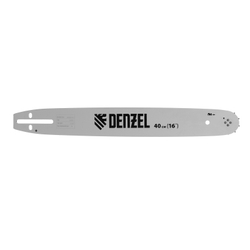 Шина для бензопилы DGS-4516P, длина 40 см (16") шаг 0,325", паз 1,5 мм, 64 звена Denzel