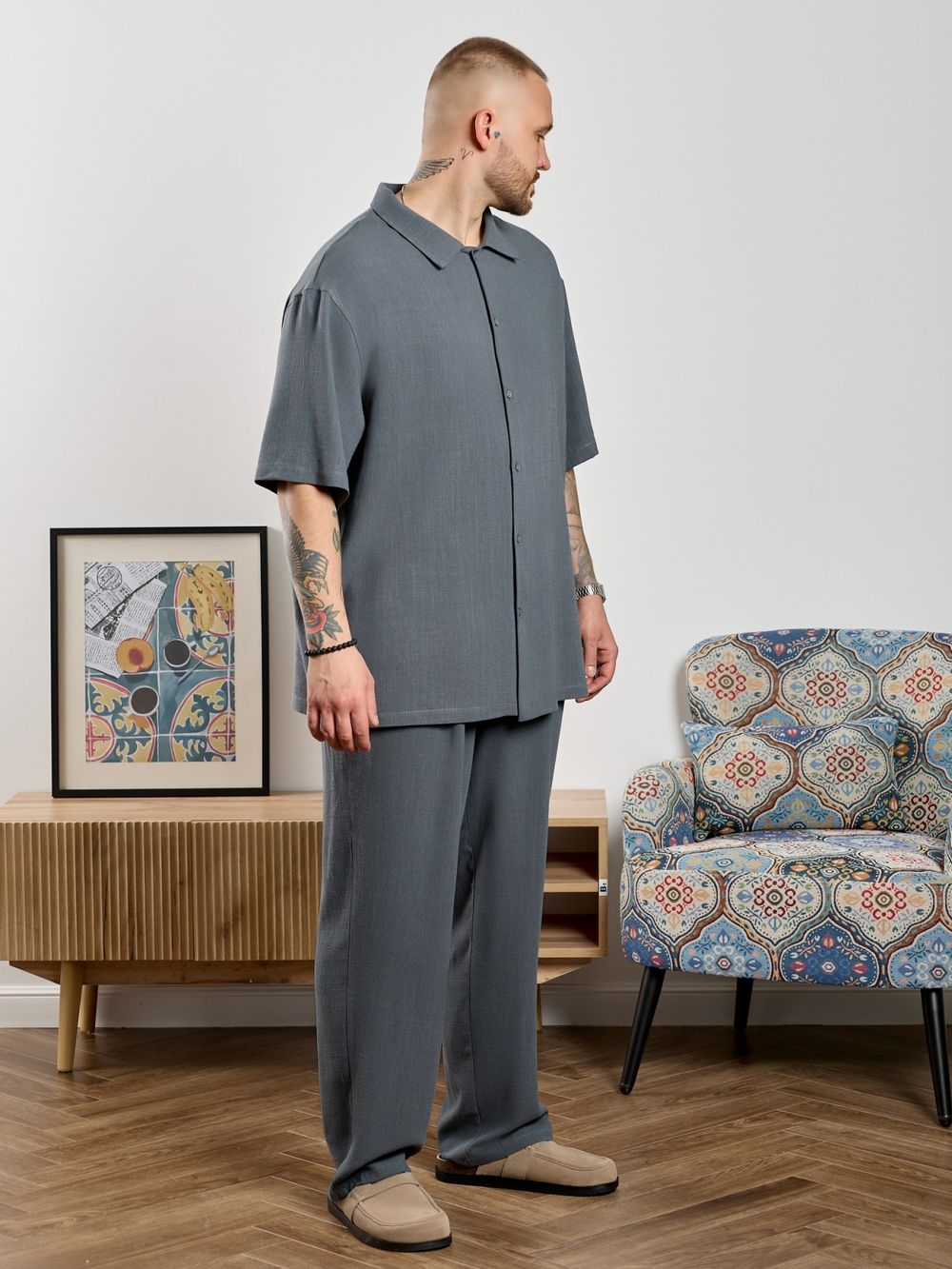 Брюки мужские Линкольн-3 Виотекс ГРАФИТОВЫЙ