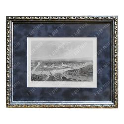 Вид на Санкт-Петербург. Гравюра по рисунку Дж. Реймиджа, гравёр С. Бредшоу. Лондон, 1880-е гг.