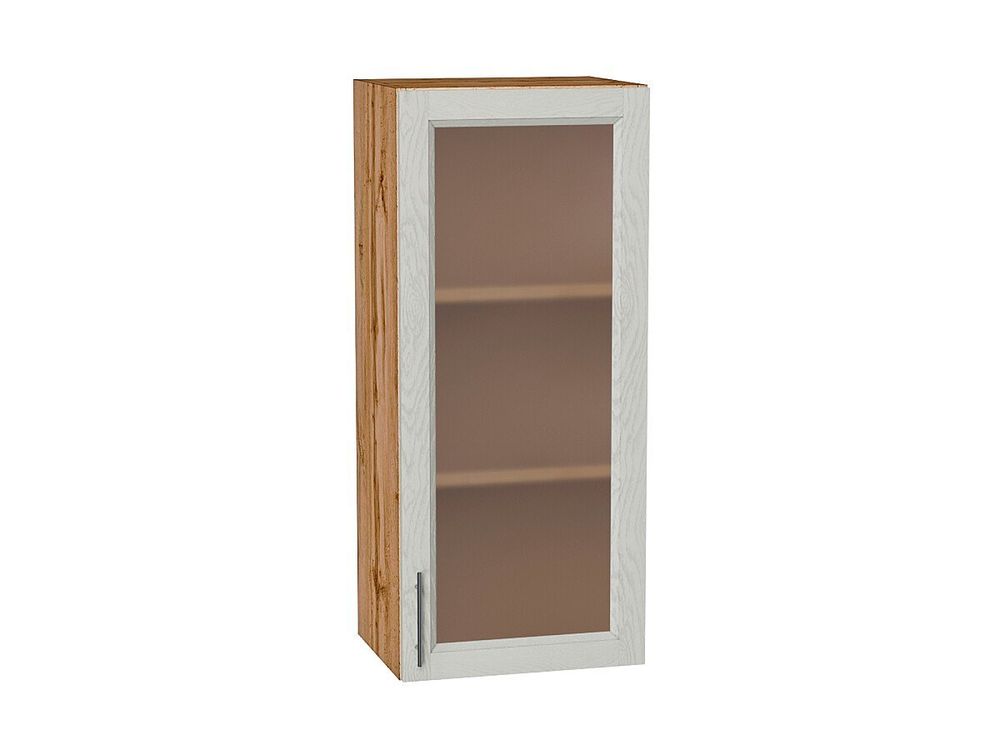 Шкаф верхний с 1-ой остекленной дверцей Сканди