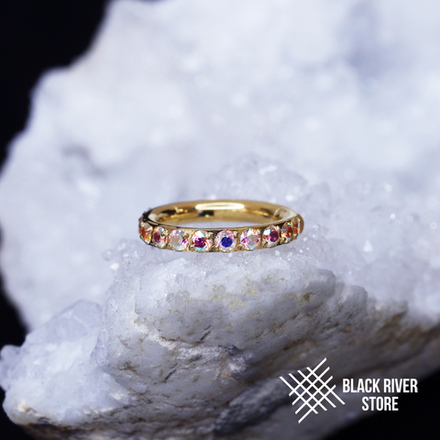 Кликер Twilight AB PVD Yellow 1.6мм