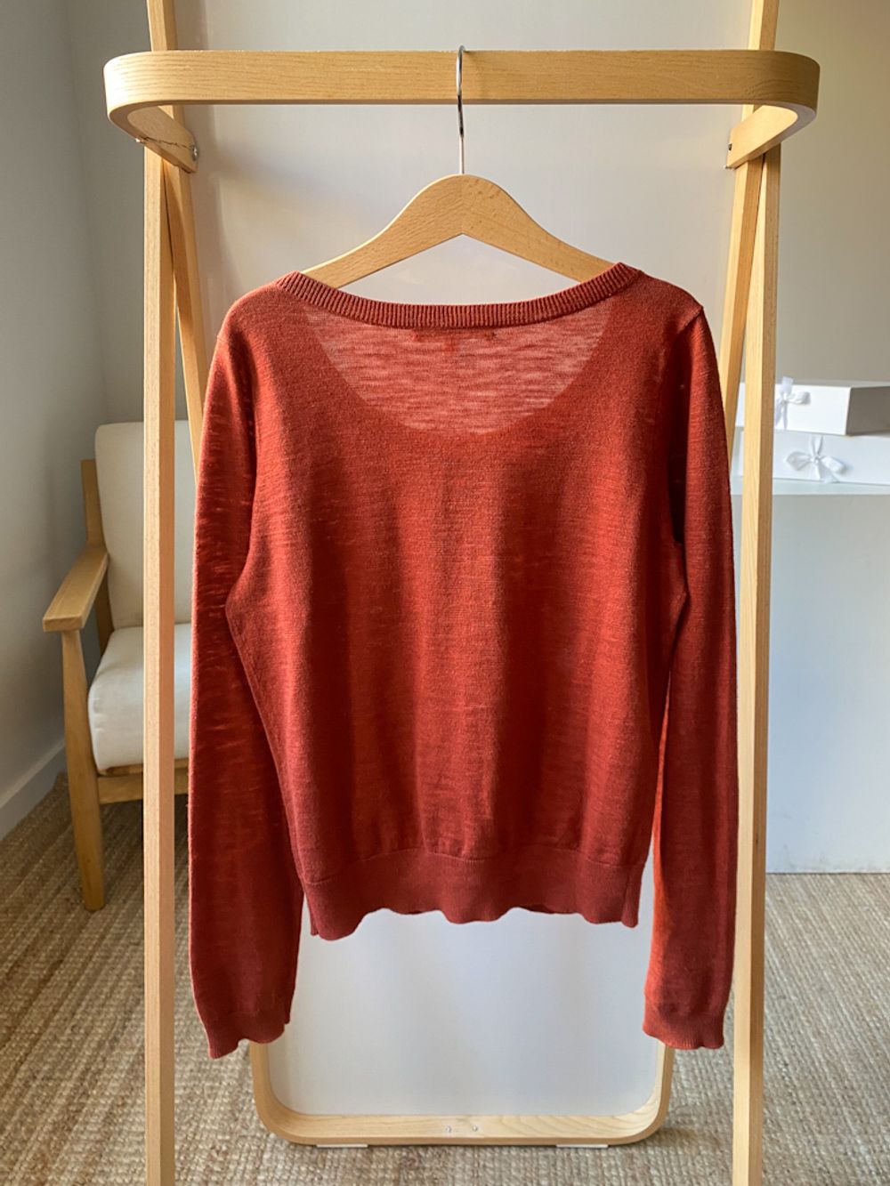 Льняной кардиган Bonpoint, 140