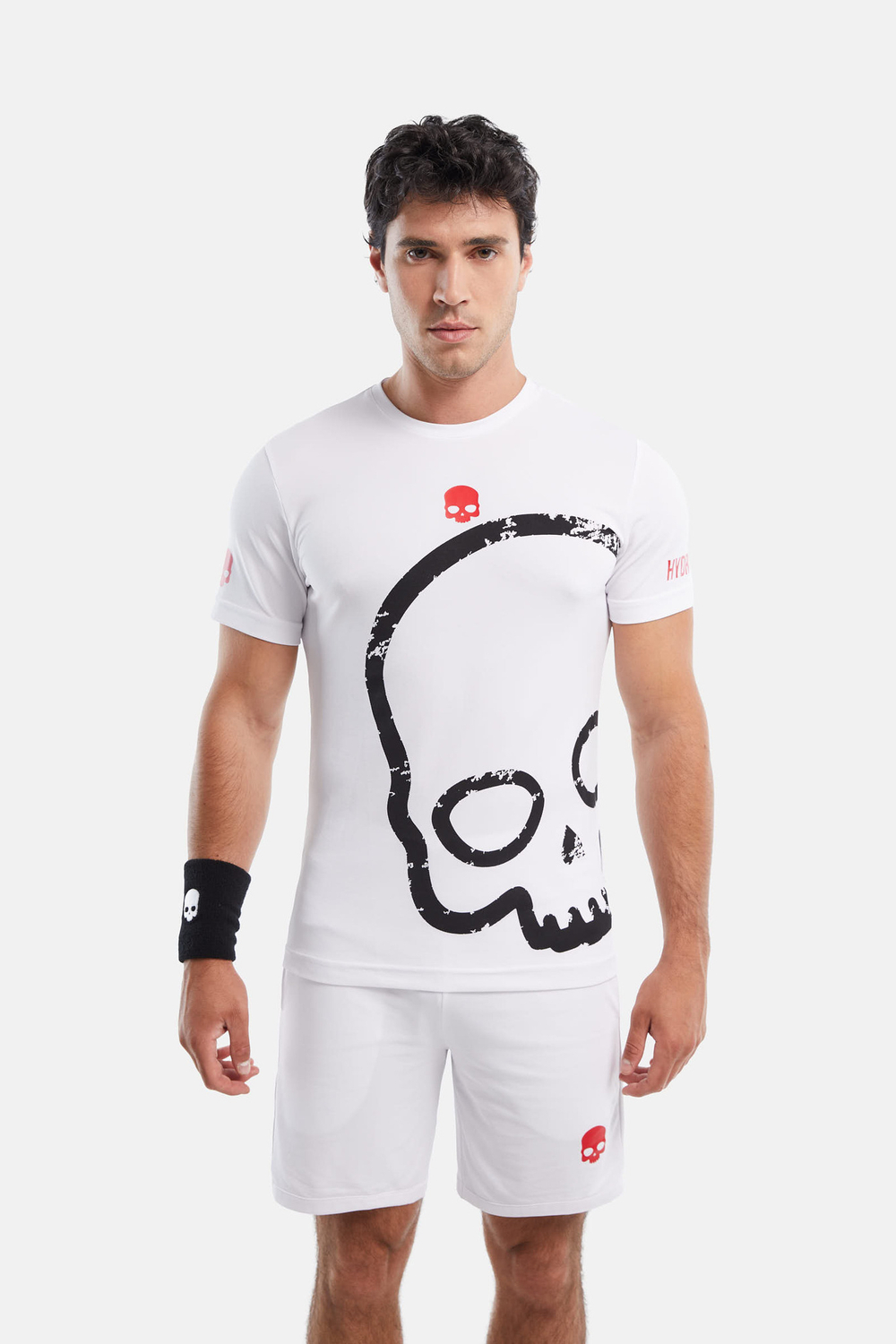 Мужская футболка HYDROGEN DIRTY SKULL TECH T-SHIRT (D00010-001)