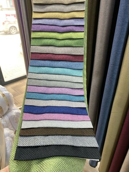 Ткань блэкаут рогожка Huayi арт. B-1 (высота 280 см, Турция)