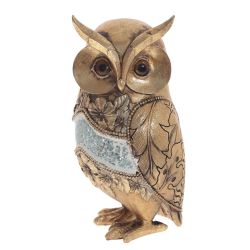 GAEM Фигурка декоративная "Сова", L9,5 W10 H19,5 см