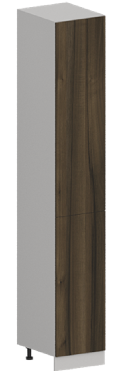 Кухня Модуль ШП 400Н Графит / Орех Миланский