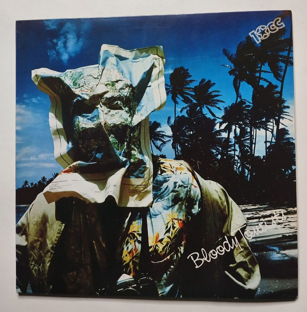 Винтажная виниловая пластинка LP 10cc Bloody Tourists (Japan 1978)