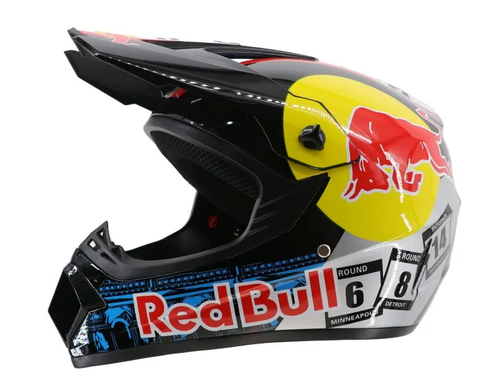 Мотошлем S Черно-желтый