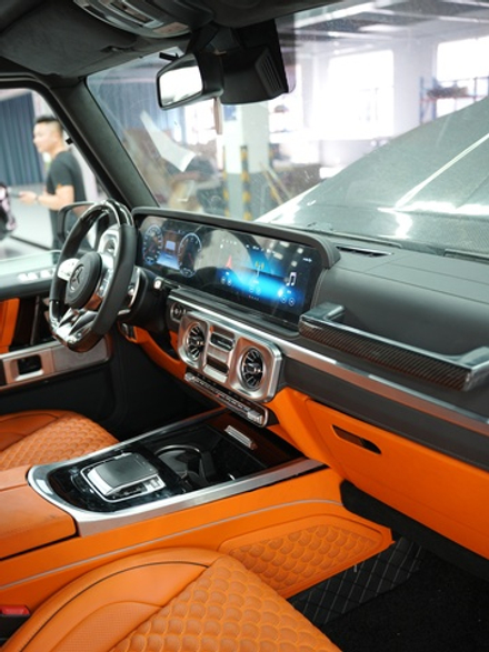 Переделка интерьера из Mercedes-Benz W463 W464 2018-2024 в Mercedes-Benz W465 2025