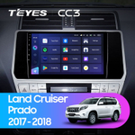 Teyes CC3 10.2" для TLC Prado 2017-2018