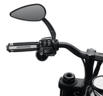 56100438 Ручки руля с подогревом Harley-Davidson® Black Machine Cut Empire™