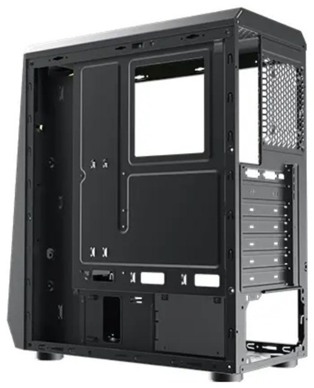 Корпус Wintek D533-B TG черный