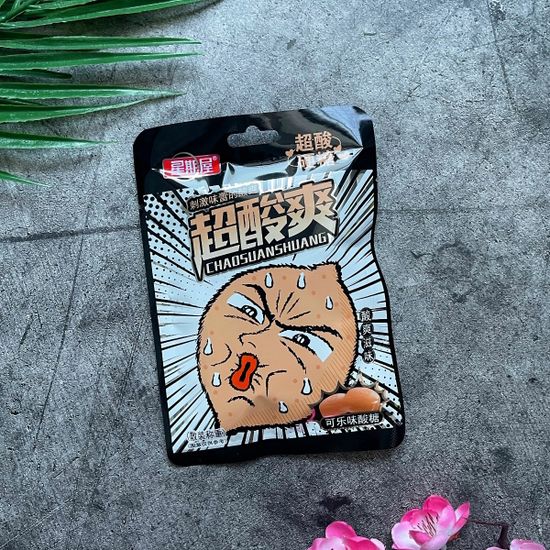 Кислая конфета Sour Candy со вкусом колы, 28 гр. (Китай)