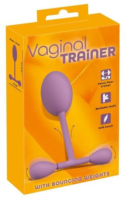 Сиреневый тренажер мыщц тазового дна Vaginal Trainer