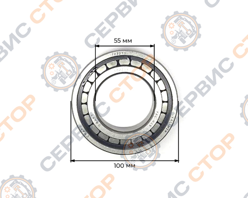 Подшипник коленвала NLC211 роликовый 102211