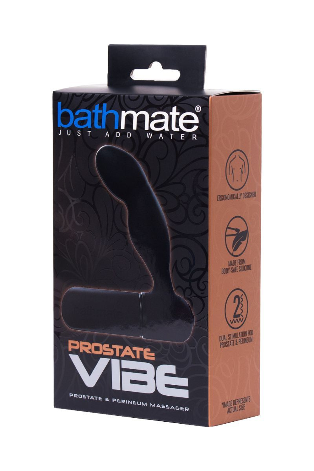 Стимулятор простаты Bathmate Prostate Vibe, 10,5 см, 10 режимов