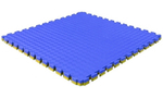 Будо-мат (татами) BABYPUZZ (1 плита 100x100x2,5см, 1кв.м./уп) "Сине-желтый"