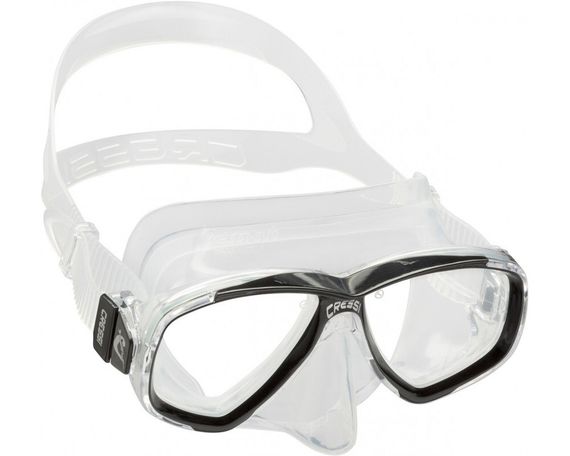 Набор для снорклинга Cressi Perla Box (Маска Perla + Трубка Mexico + Бокс) черный