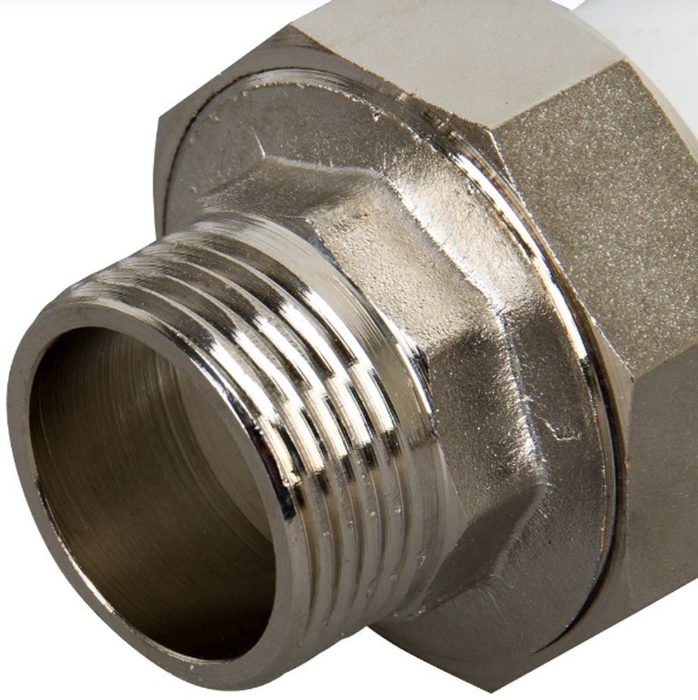 Муфта комбинированная разъемная (Американка) наружная резьба PN25 d25х1" раструбная