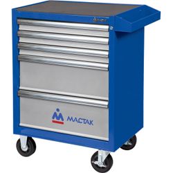 МАСТАК (521-05581MB) Тележка инструментальная, 5 ящиков, "ОПТИМА", синяя