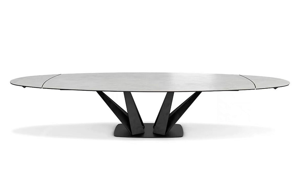 Стол обеденный раскладной овальный F525