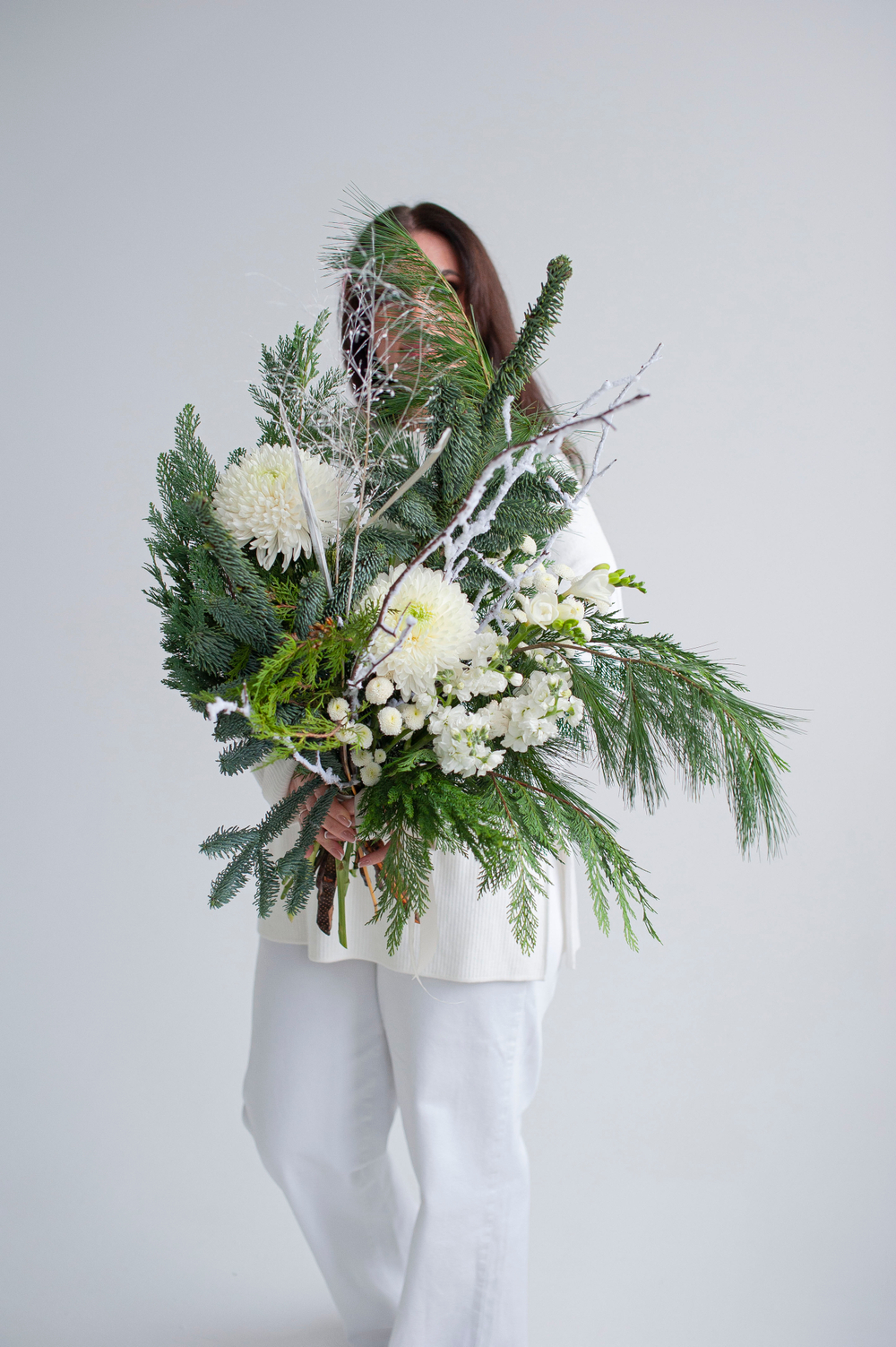 Букет Белая метель