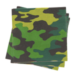 Салфетки «Камуфляж» 25см/ 33 см, 12 шт