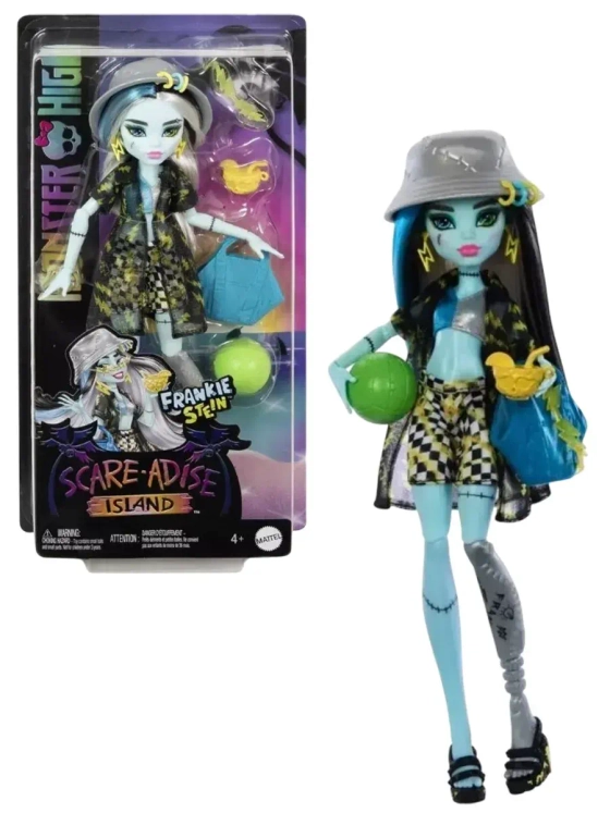Кукла Монстр Хай Scare Adise Island Фрэнки Штейн HRP68