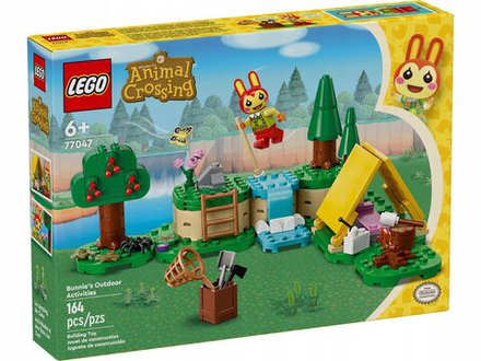 Конструктор LEGO Animal Crossing - Весёлый кролик на природе - Лего 77047