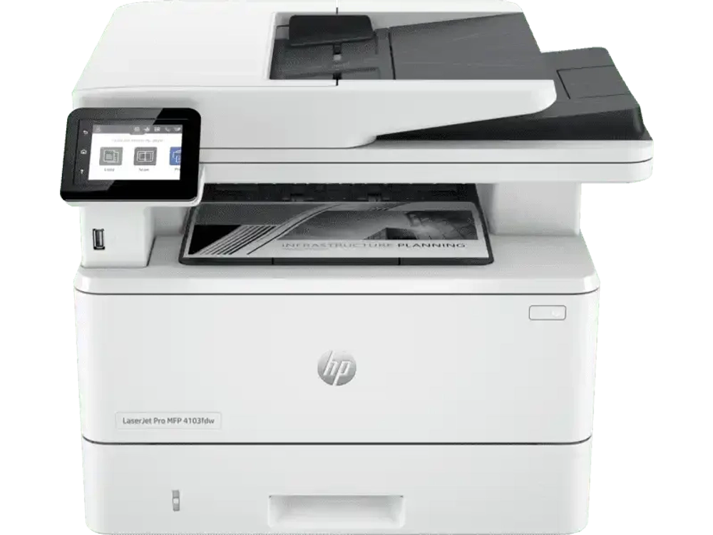 MFP HP Europe/LaserJet Pro MFP 4103fdw/Printer-Scaner(ADF-50p.)-Copier/A4/40 ppm/1200x1200 dpi