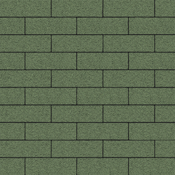 Тротуарная плитка ПРЯМОУГОЛЬНИК 300х100 мм - Гранит Зеленый