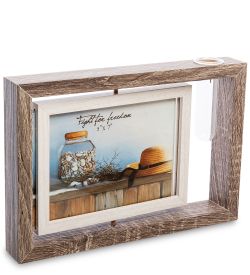 GAEM Home PH-24/ 2 Фоторамка-зеркало с вазочкой (13х18)