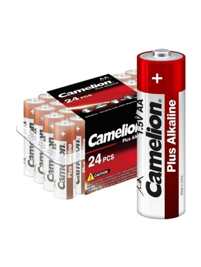 Элемент питания алкалиновый AA/LR6 1.5В Plus Alkaline LR6-PB24 (уп.24шт) Camelion 6752