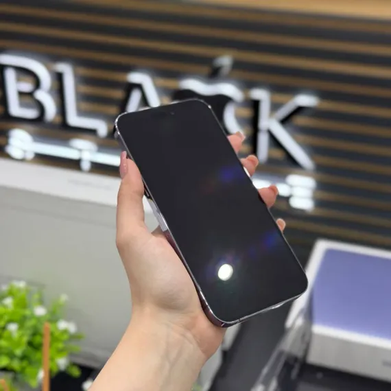 Б/У Телефон Apple IPhone 14 Pro Max 256Gb Deep Purple 85% (LDQGMKJ9Y0)