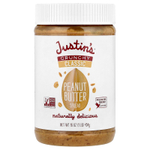 Justin's Nut Butter, классическая арахисовая паста, хрустящая, 454 г (16 унций)