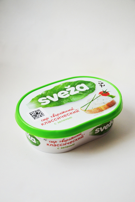 Сыр творожный Sveza с зеленью 60% 150г
