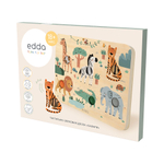 Тактильно-звуковая доска edda, Сафари