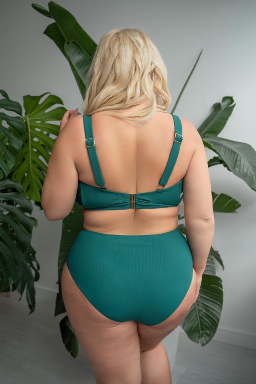 Плавки Kris Line Tarifa слипы High Waist (морская волна)