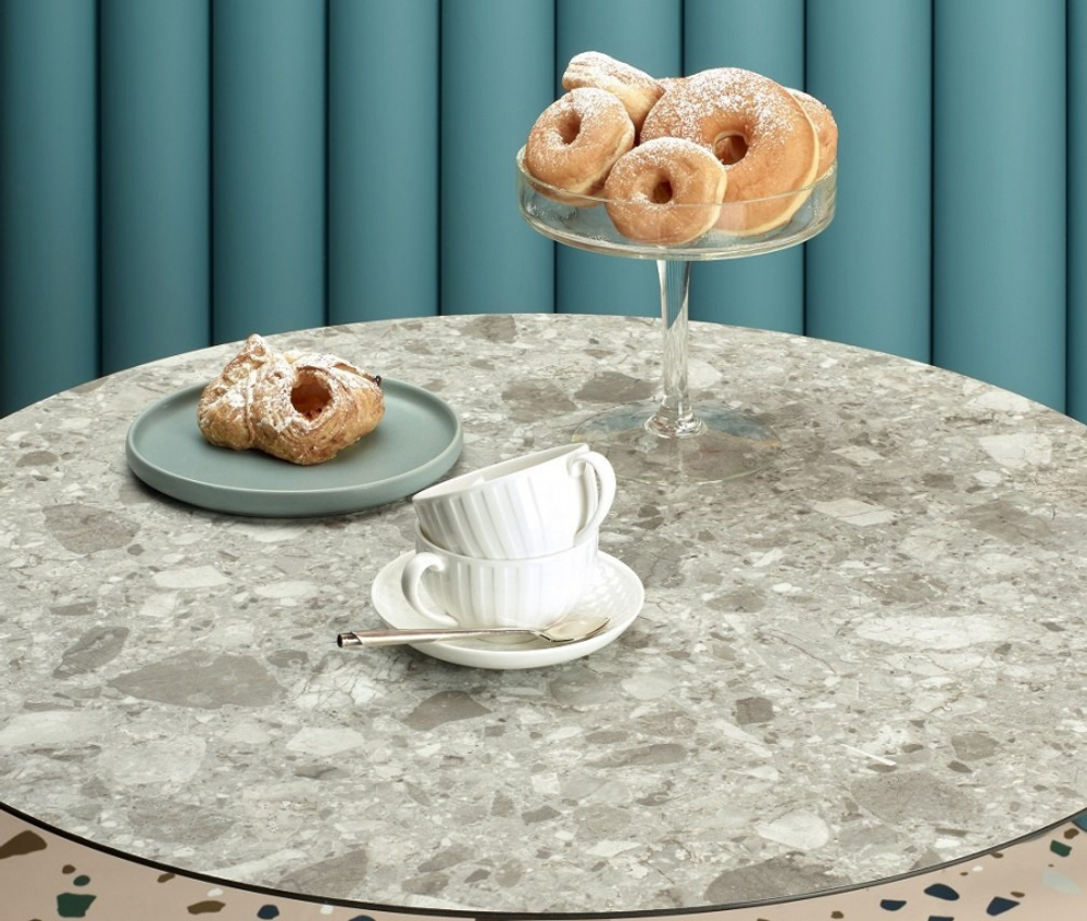 Стол ламинированный барный Scab Design Tripe, тортора, зернистый