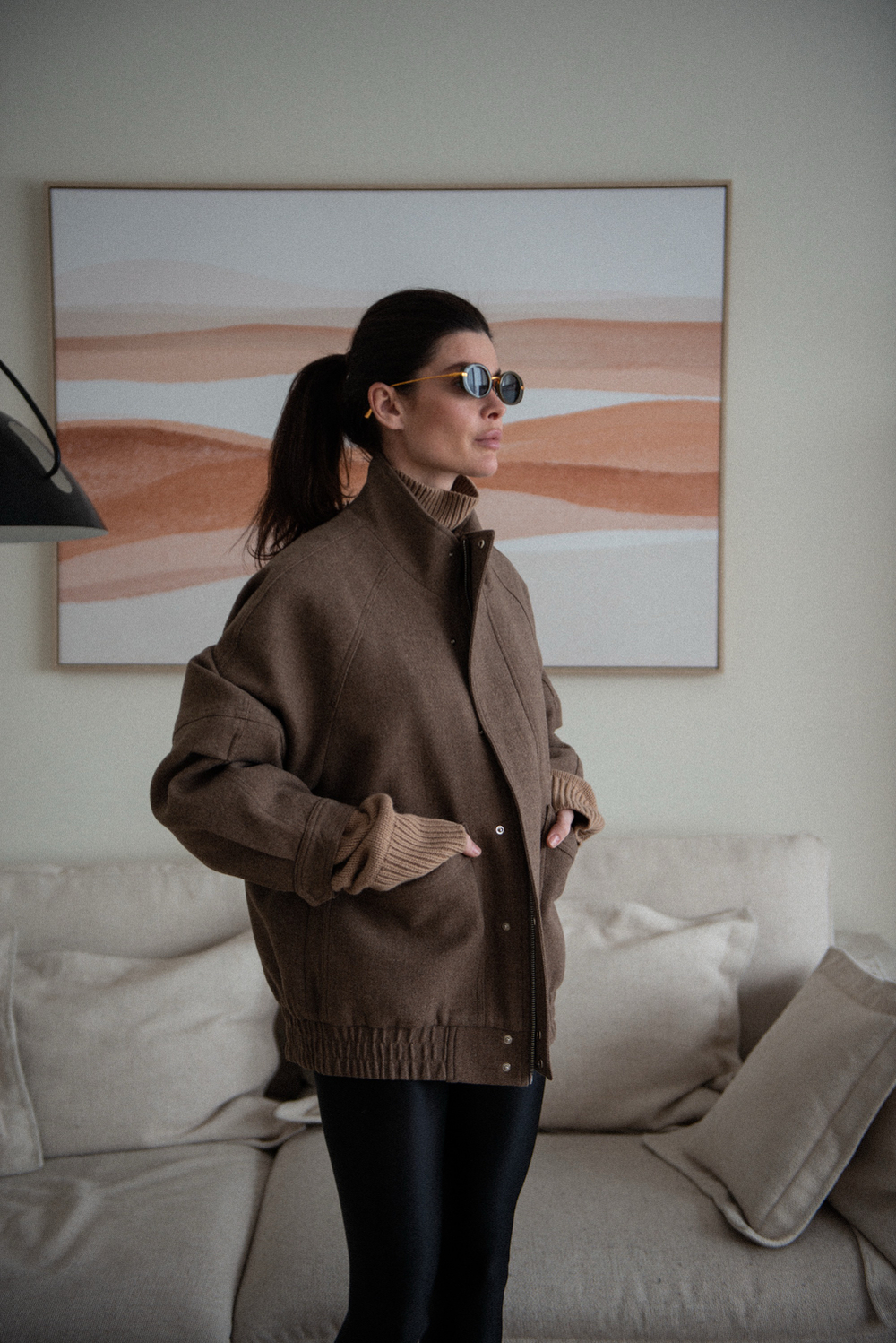 Бомбер из шерсти BLOOM