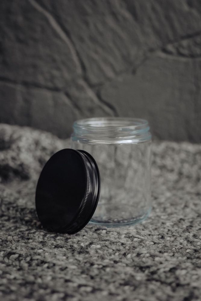 Прозрачные банки - 270 мл с крышками, 20 шт