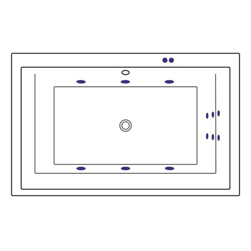 Акриловая ванна Excellent Crown Lux Line 190x120 WAEX.CRO19.LINE