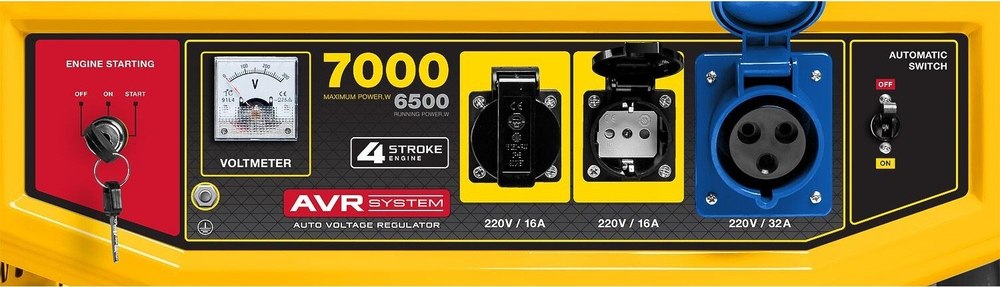 Генератор бензиновый Steher GS-8000Е