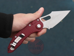 Нож Microtech Stitch RED Нейлон 169-10RDSW