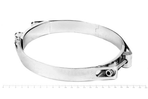 Хомут силовой двухболтовый 160-170/24