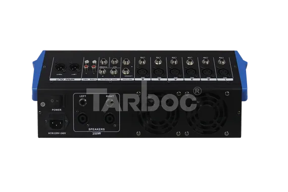 TARBOC MG-XM8D (MM-1-3392) - 8-канальный микшерный пульт с усилителем MG-XM8D