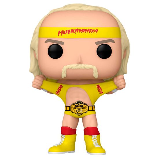 Фигурка Funko POP! WWE Hulk Hogan Hulkamania with Belt (149) 75780 / Фигурка Фанко ПОП! в виде американского рестлера, Халк Хоган